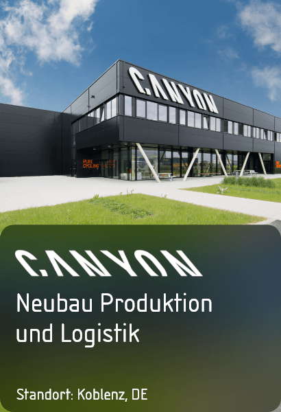 Read more about the article Canyon Neubau Produktion und Logistik