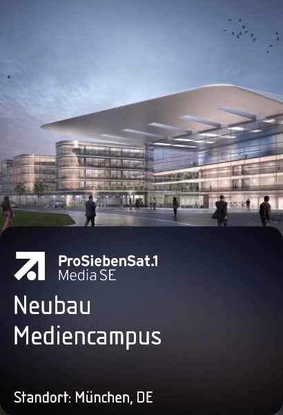 ProSiebenSat1 Neubau Mediencampus